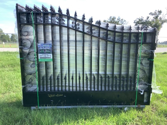 20FT Bi-Parting Wrought Iron Gates