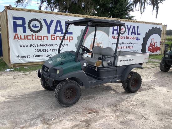 2015 Club Car Carryall 1500 4x4 Utility Dump Cart