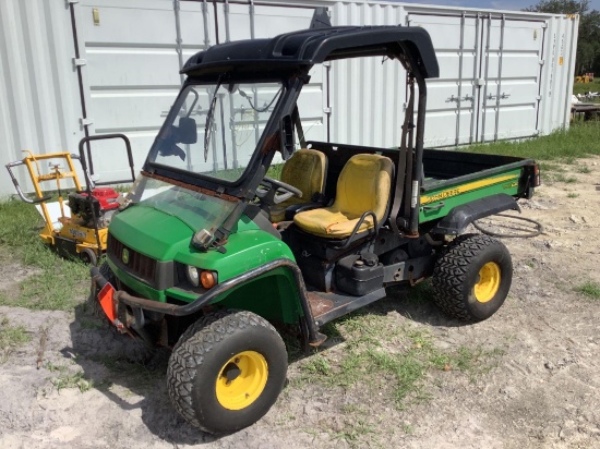 2012 John Deere Gator 4x4 Dump Utility Cart
