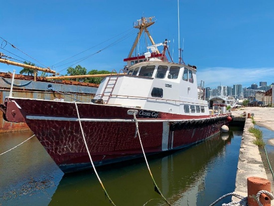 1981 Gulf Craft 73FT Aluminum Crew Boat