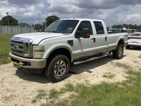 2008 Ford F-350 4x4 Crew Cab Pickup Truck