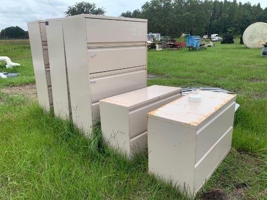 5 Filing Cabinets