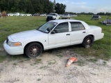 2010 Ford Crown Victoria 4-Door Police Cruiser