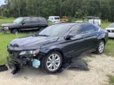 2016 Chevrolet Impala 4 Door Wrecked Police Cruiser