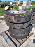 Four Commercial Tires