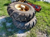 Two Offroad Tractor Tires