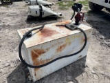 Fuel Tank with Pump and Flow Meter