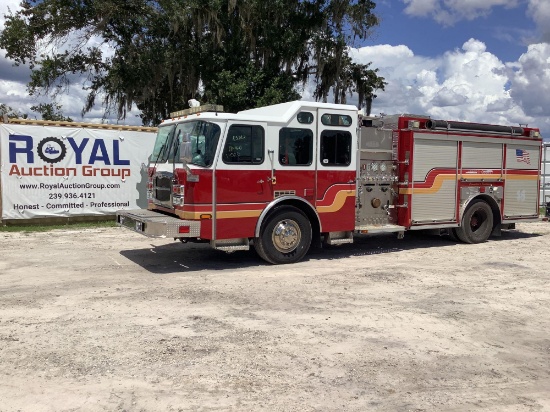 2009 E-One Typhoon Fire Truck