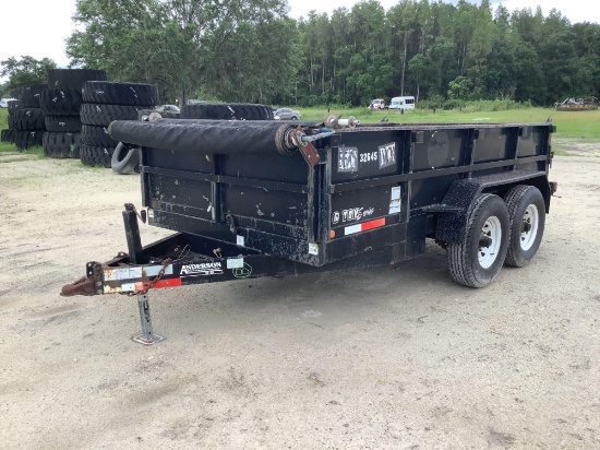 2007 Anderson D6126TLP 6 Ton T/A Dump Trailer