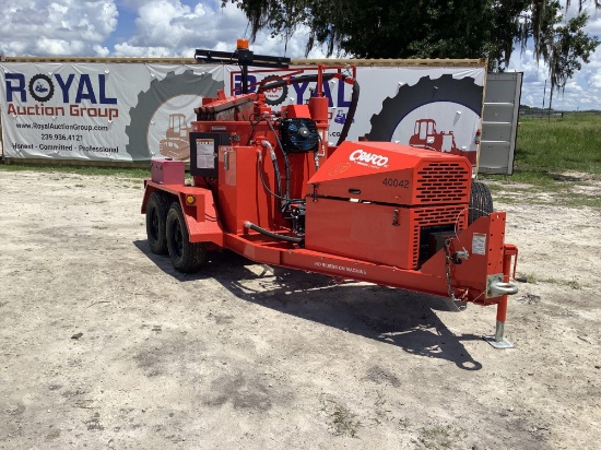 2016 Crafco SS250DC70 T/A Tar Kettle Trailer