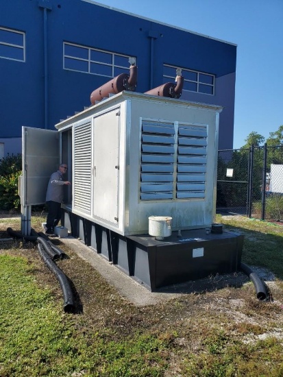 2004 Generac 500kW 625 KVA 3 Phase Generator