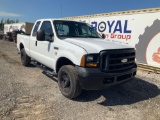 2006 Ford F-250 4x4 Extended Cab Pickup Truck