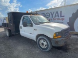 2000 Ford F-350 Flatbed Truck