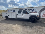 2008 Ford F-550 4x4 Crew Cab Service Truck