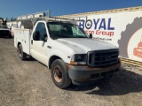 2002 Ford F250 Single Cab Service Truck