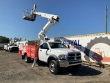 2016 Ram 5500 40ft Material Handling Bucket Truck