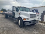 1999 International 4900 Flatbed Truck