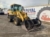 Komatsu WA95-3H Grapple Bucket Articulated Wheel Loader