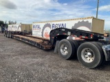 2000 Fontaine TB50NGB Quad Axle Lowboy Trailer