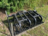 Unused JCT 72in Skid Steer Grapple Rake