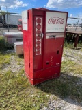 Coke A Cola coin up vintage bottle machine