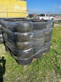 Pallet of golf cart tires