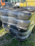 Pallet of golf cart tires