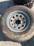 Set of 2 Unused ST225/75R15 Trailer Tires/Wheels