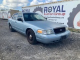 2007 Ford Crown Vic 4 Door Police Sedan