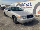 2009 Ford Crown Vic 4 Door Police Sedan