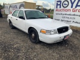 2008 Ford Crown Vic 4 Door Police Sedan