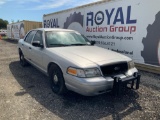 2011 Ford Crown Vic 4 Door Police Sedan