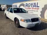 2006 Ford Crown Vic 4 Door Police Sedan