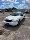 2010 Ford Crown Victoria 4 Door Police Cruiser