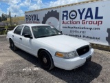 2008 Ford Crown Victoria 4 Door Police Cruiser