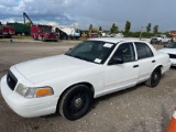 2010 Ford Crown Victoria 4 Door Police Cruiser