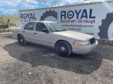 2007 Ford Crown Victoria 4 Door Police Cruiser