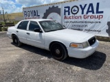 2009 Ford Crown Victoria 4 Door Police Cruiser