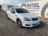 2013 Chevrolet Caprice 4 Door Police Sedan