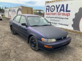 1996 Toyota Corolla 4 Door Sedan