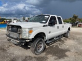 2012 Ford F-350 4x4 Crew Cab Pickup Truck