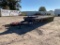 2003 G&H 8540 10 ton Tag Along Flatbed trailer