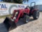 2018 Mahindra 4540 4WD Front Loader Tractor