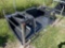 Unused 72in Skid Steer Dual Cylinder Grapple Bucket