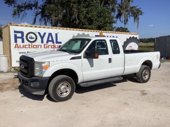 2012 Ford F-250 4x4 Ext Cab Pickup Truck
