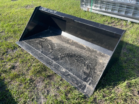 Unused 60in Skid Steer Bucket