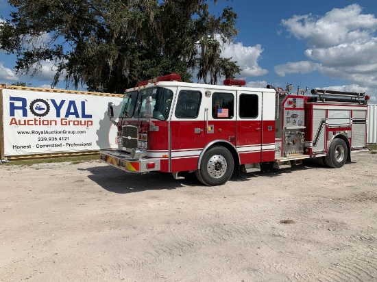 2005 E-One Pumper Engine Fire Truck