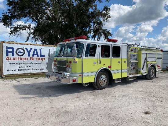 2004 E-One Pumper Engine Fire Truck