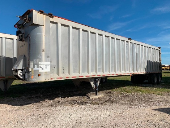 2010 Warren WHDT-4848-2AS 48ft, Walking Floor Aluminum Trailer