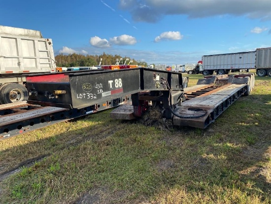 1993 RG-50 50 Ton Lowboy Tri-Axle RGN Detach Trailer